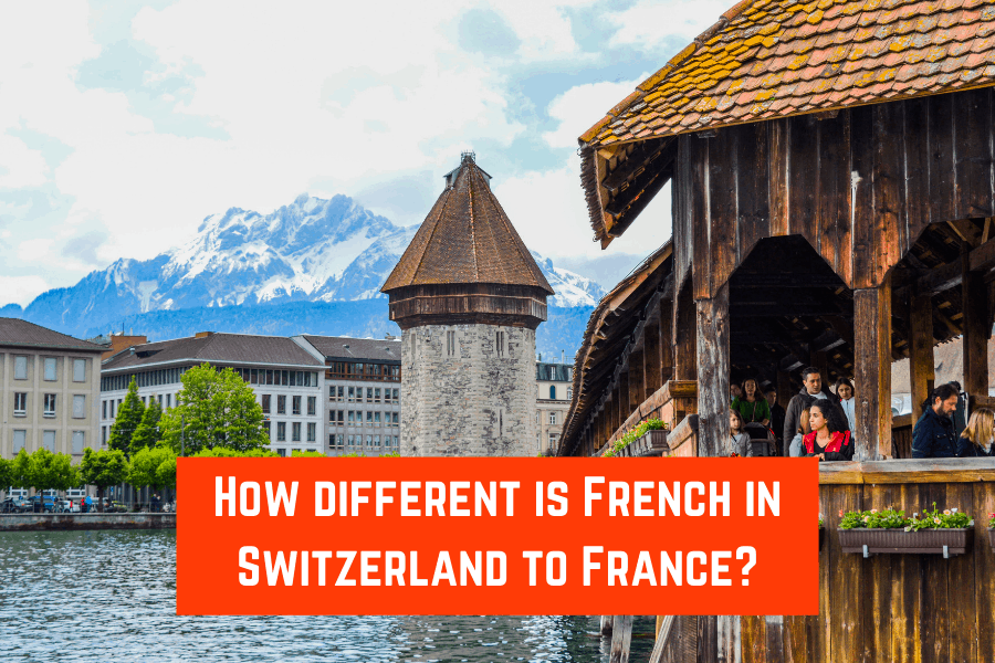 How different is French in Switzerland to France