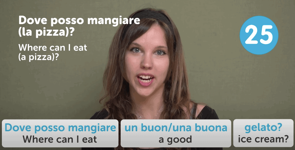 ItalianPod101 Videos -- Pizza