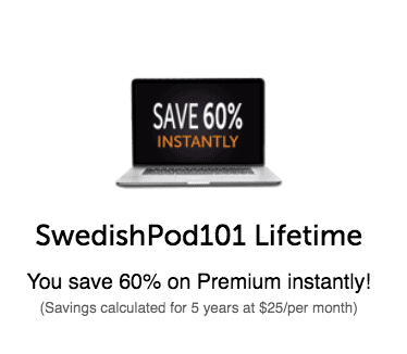 60% Off SwedishPod101