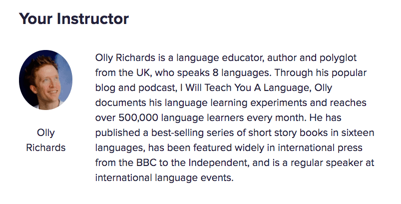 Olly Richards Bio